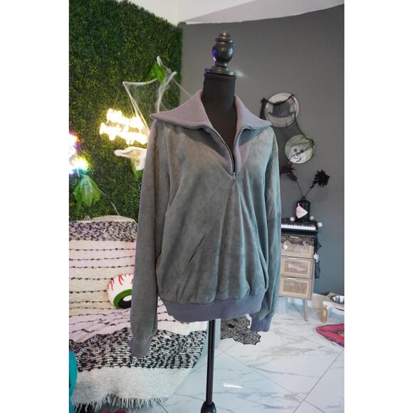 Vintage Nino Cerruti Sport Leather Pullover - Picture 2 of 10